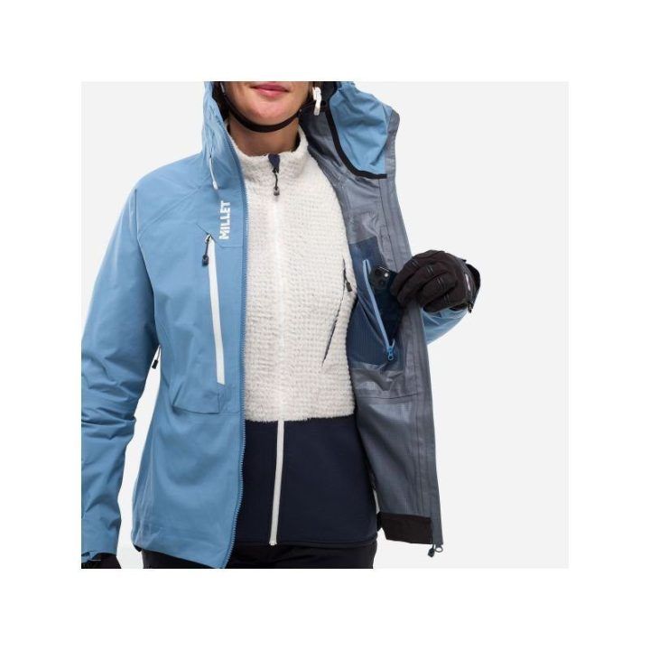 Moteriška alpinistinė striukė Millet Trilogy Icon GTX Pro, mėlyna