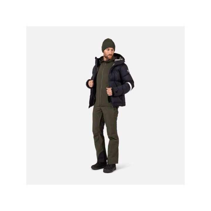 Vyriškas džemperis su gobtuvu Rossignol Mid Layer Stretch, žalias