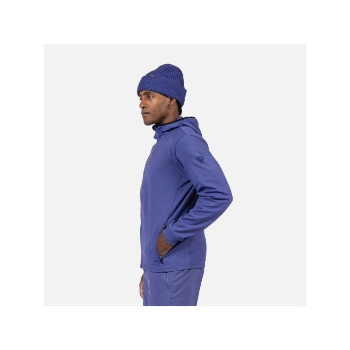 Vyriškas džemperis su gobtuvu Rossignol Mid Layer Stretch, mėlynas