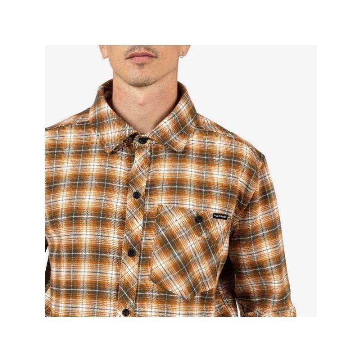 Vyriški medvilniniai marškiniai Rossignol Ranch Plaid, pilki