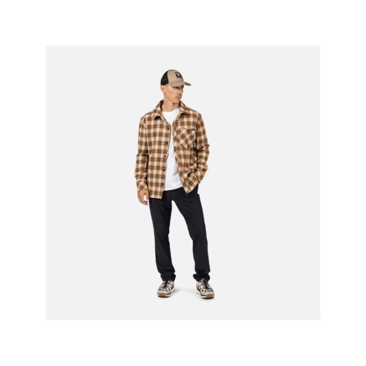 Vyriški medvilniniai marškiniai Rossignol Ranch Plaid, pilki