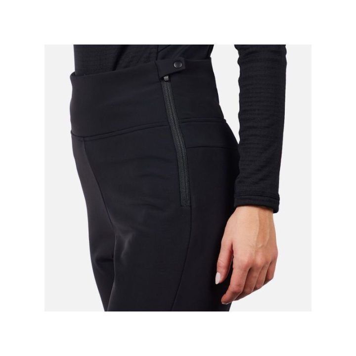 Moteriškos softshell slidinėjimo kelnės Rossignol, juodos