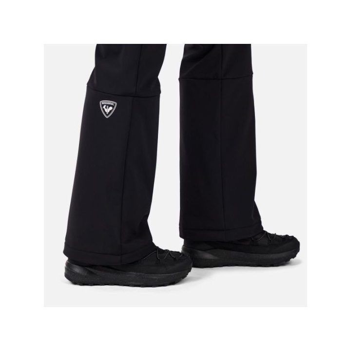 Moteriškos softshell slidinėjimo kelnės Rossignol, juodos