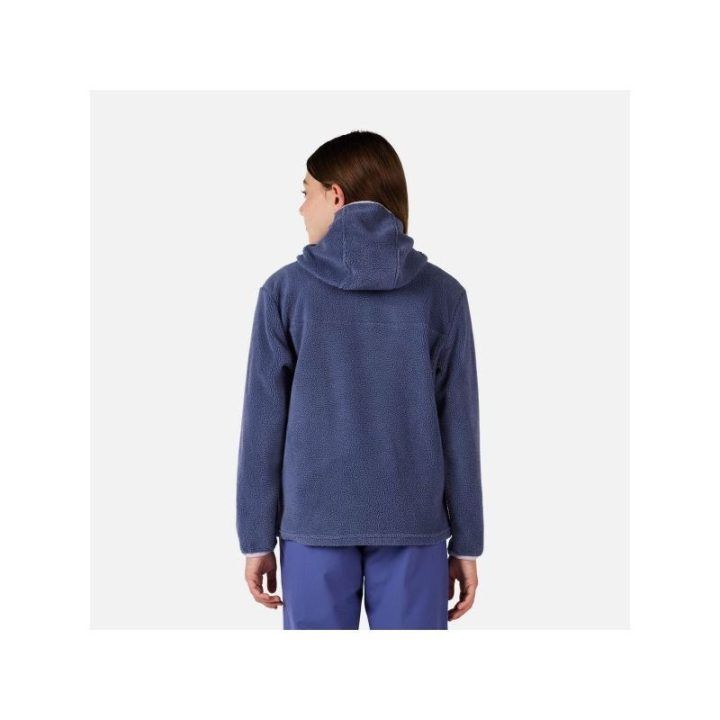 Vaikiškas džemperis Rossignol Alltrack Anorak Fleece, mėlynas