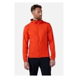 Vyriškas džemperis su gobtuvu Rossignol Mid Layer Thin Fz, oranžinis