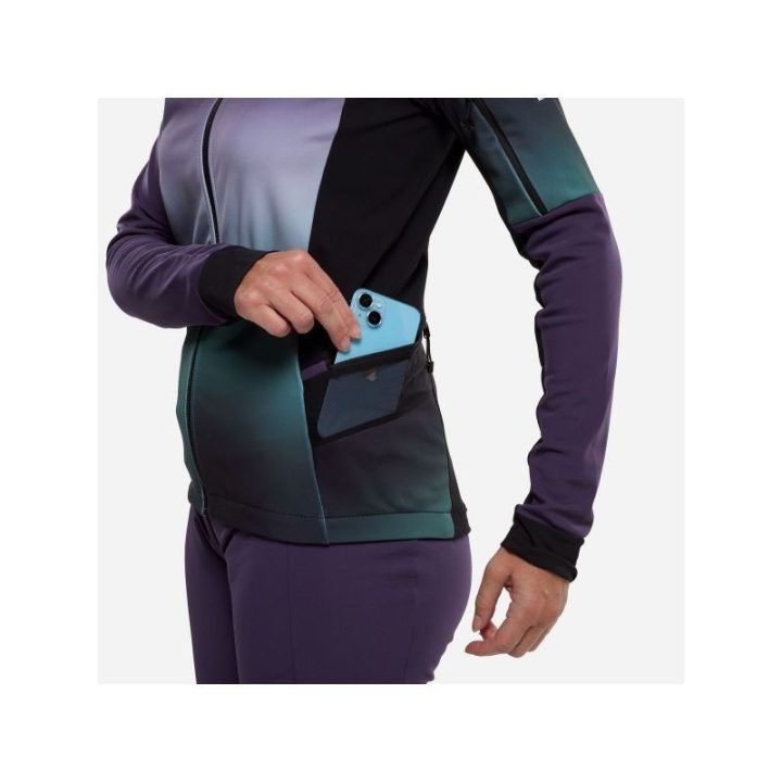 Moteriška slidinėjimo striukė Millet Pierra Ment Hoodie, violetinė