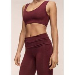 Sportinė liemenėlė su U formos iškirpte CASALL Sublime Fling, bordo