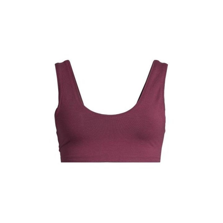 Sportinė liemenėlė su U formos iškirpte CASALL Sublime Fling, bordo