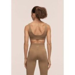 Sportinė liemenėlė su išimamais įdėklais CASALL Soft Touch, žalia