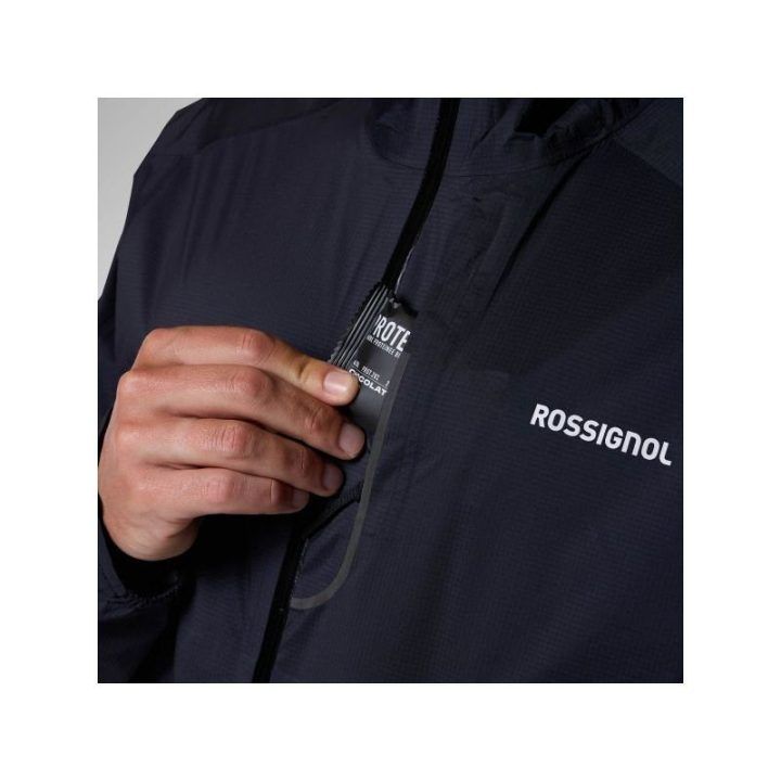 Vyriška neperšlampama striukė Rossignol Rainproof 2.5L, juoda