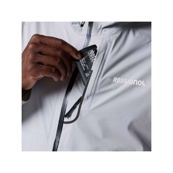Vyriška neperšlampama striukė Rossignol Rainproof 2.5L, pilka
