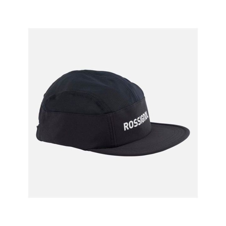 Kepurė su snapeliu Rossignol Active 5P Cap, juoda