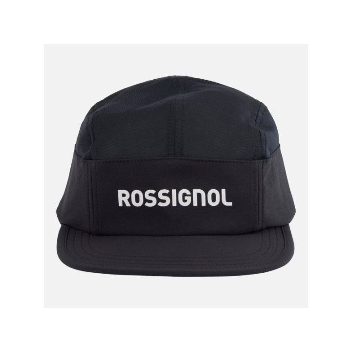 Kepurė su snapeliu Rossignol Active 5P Cap, juoda