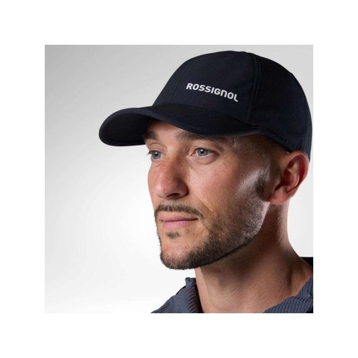 Kepurė su snapeliu Rossignol Active Cap, juoda