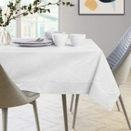 Staltiesė apsaugai nuo dėmių AmeliaHome GAIA, 120×200 cm, balta