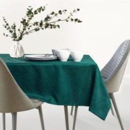 Staltiesė butelių žalios spalvos 150×350 cm AmeliaHome