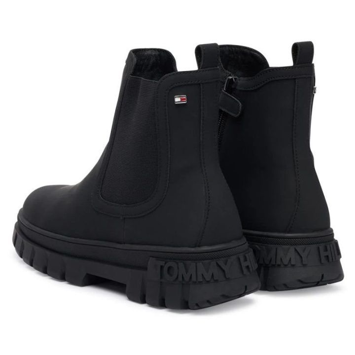 Moteriški aulinukai Tommy Hilfiger Chelsea Boot, juodi