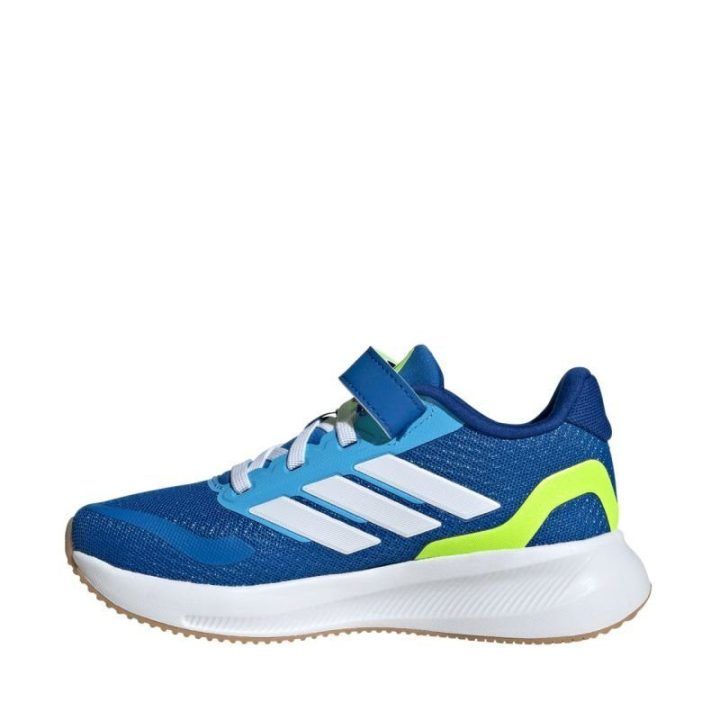 Vaikiški bėgimo sportbačiai su lipuku adidas Runfalcon 5, mėlyni