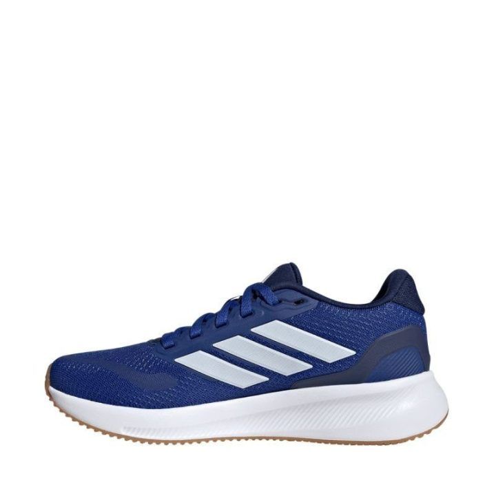Vaikiški bėgimo bateliai su raišteliais adidas Runfalcon 5, mėlyni