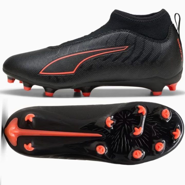 Vaikiški futbolo bateliai be raištelių Puma Ultra 6 Match+, 108691-02