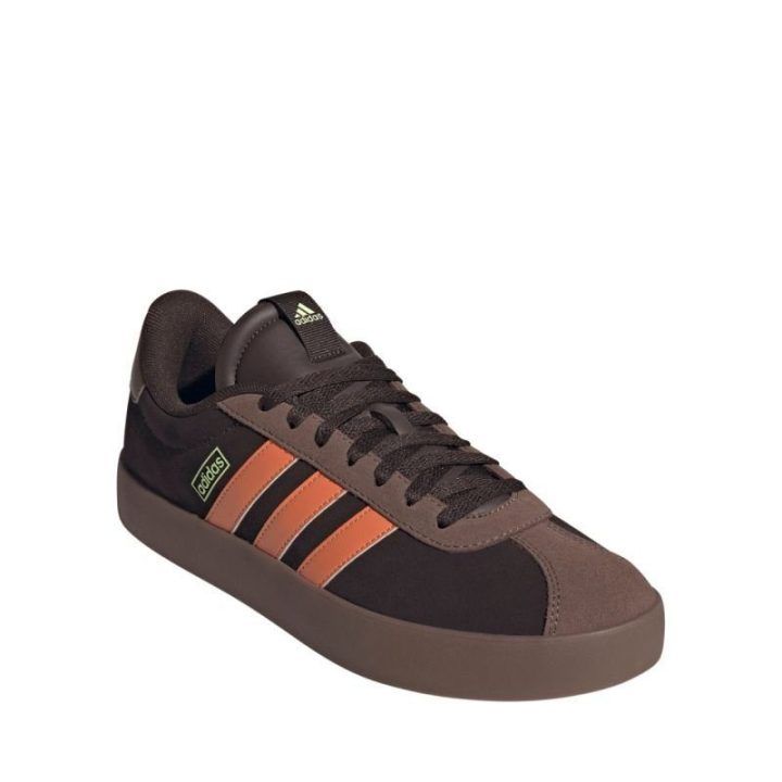 Vyriški žemo profilio batai adidas VL Court 3.0, tamsiai rudi