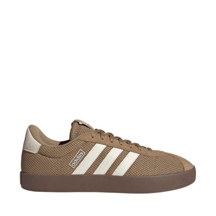 Vyriški sportbačiai su raišteliais adidas VL Court 3.0, rudi
