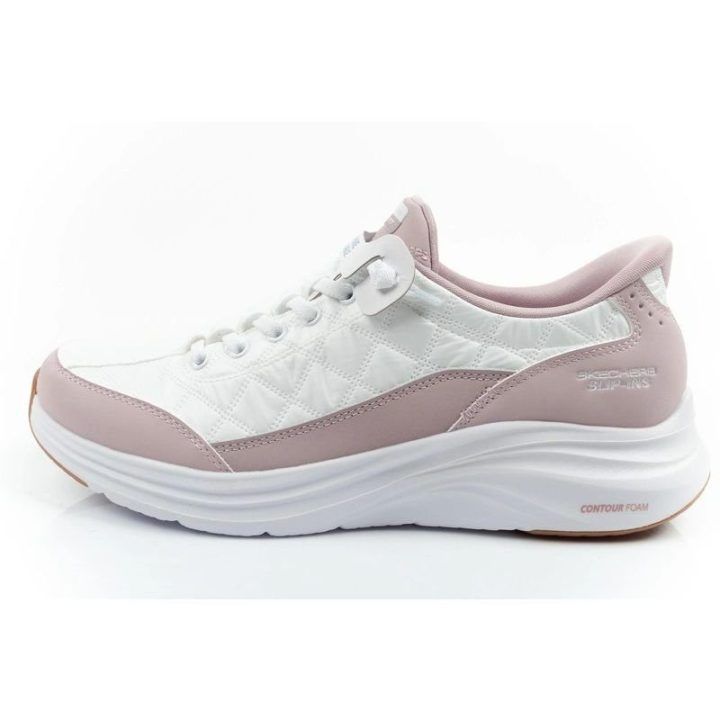 Moteriški įspiriami sportbačiai Skechers Contour, balti