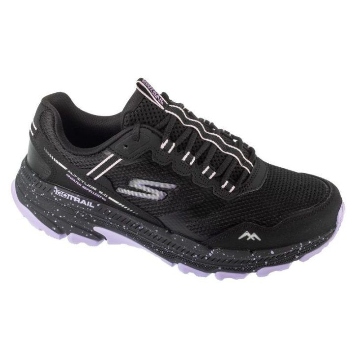 Moteriški bėgimo bekele bateliai Skechers Go Run Trail Altitude 2.0, juodi
