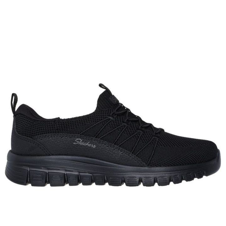 Moteriški sportbačiai su elastiniais raišteliais Skechers Graceful Picture Perfect