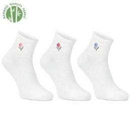 Moteriškų aukštų kojinių rinkinys Filippo, 3 poros, kreminės