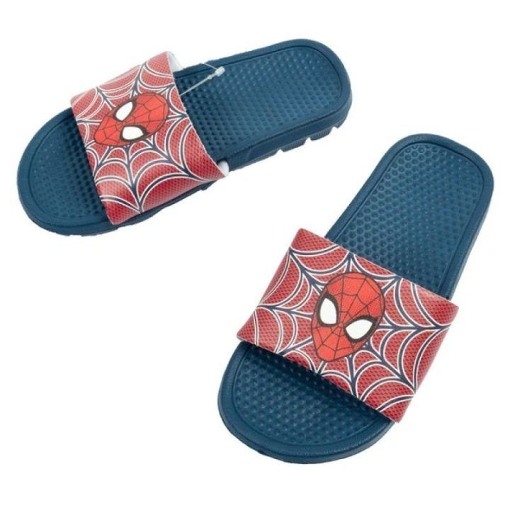 Įspiriamos šlepetės berniukams su Spider-Man motyvu Leomil