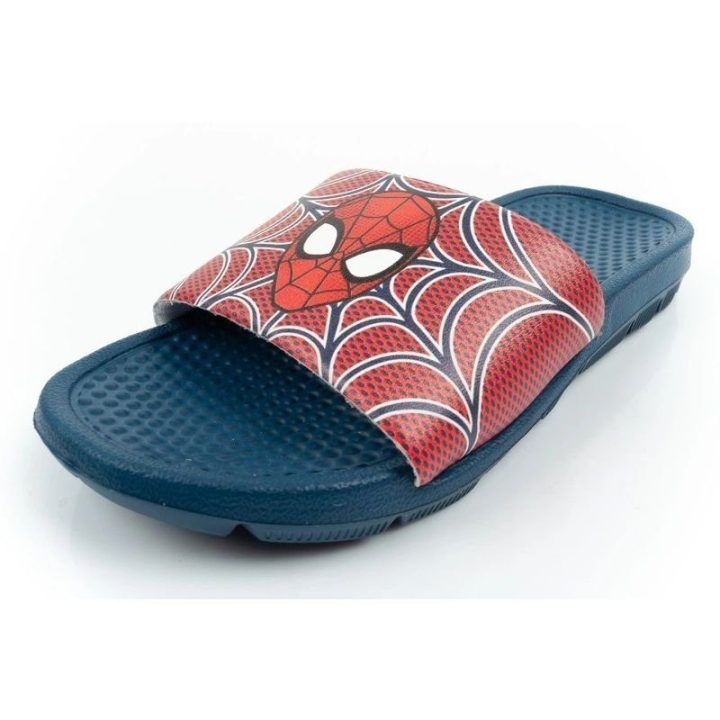 Įspiriamos šlepetės berniukams su Spider-Man motyvu Leomil