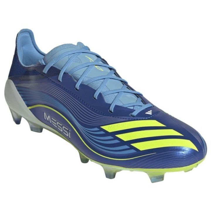 Futbolo bateliai natūraliai vejai adidas F50 Messi Elite