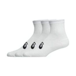 Kojinių komplektas Asics Quarter, 3 poros, baltas