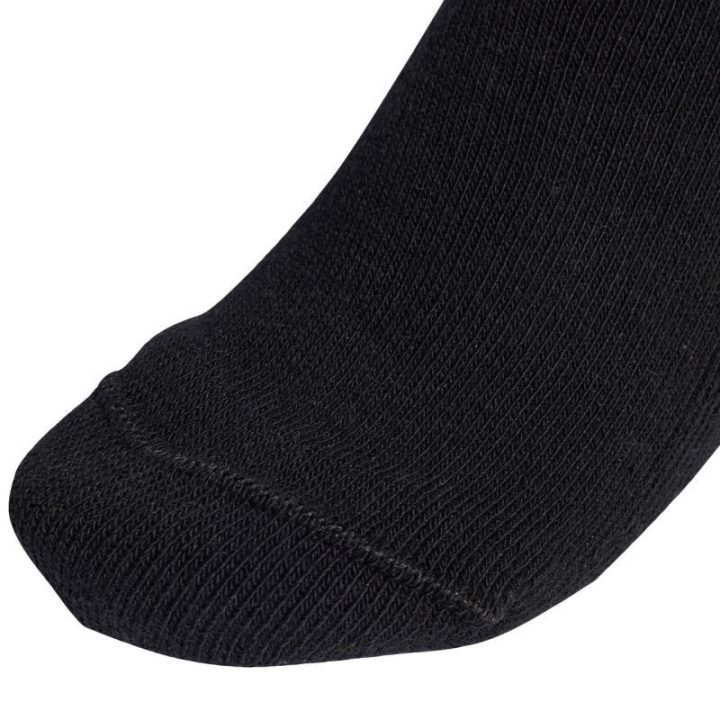 Medvilninės kojinės adidas Cushioned Linear Crew, 10 porų, juodos