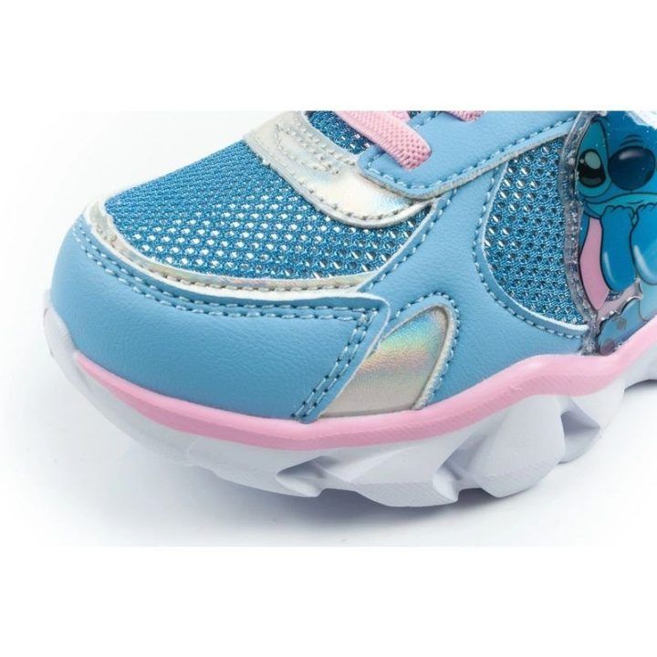 Vaikiški sportbačiai su LED šviesomis Leomil Stitch, mėlyni