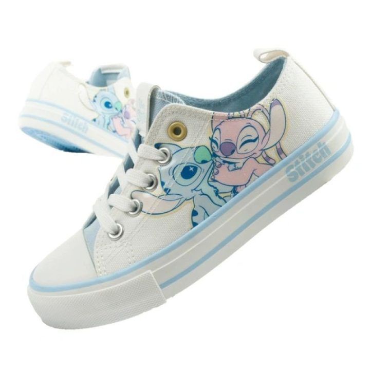 Vaikiški kedai su Stitch motyvu Leomil, balti
