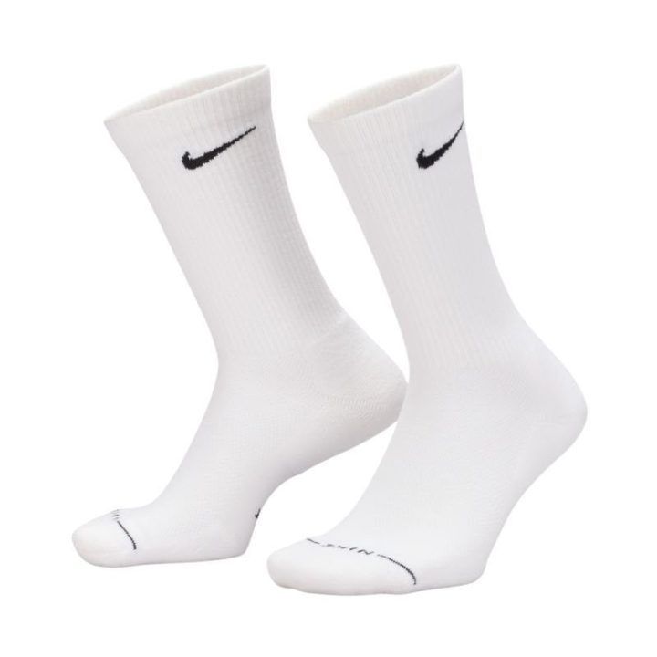 Medvilninių kojinių rinkinys Nike Everyday Elevated, 6 porų, baltos, juodos ir pilkos