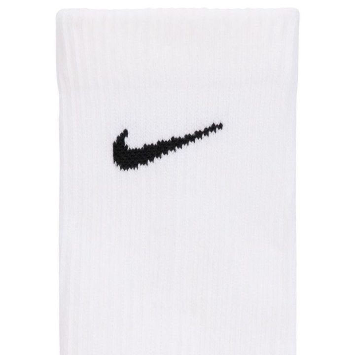 Medvilninių kojinių rinkinys Nike Everyday Elevated, 6 porų, baltos, juodos ir pilkos