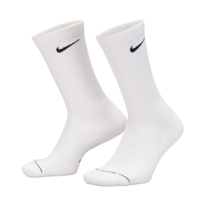 Medvilninių kojinių rinkinys Nike Everyday Elevated, 6 porų, baltos, juodos ir pilkos