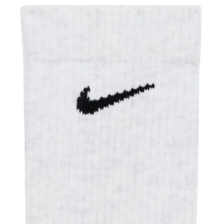 Kojinių rinkinys Nike Everyday Elevated, 6 porų, HQ8021, pilkos ir kreminės