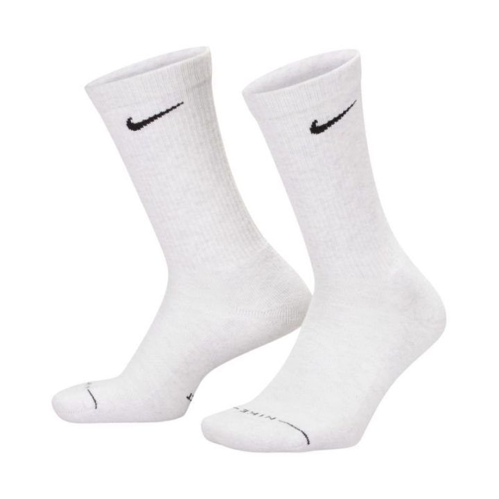 Kojinių rinkinys Nike Everyday Elevated, 6 porų, HQ8021, pilkos ir kreminės