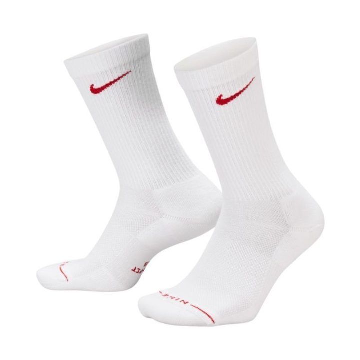 Kojinių komplektas Nike Everyday Elevated, 6 poros, baltas