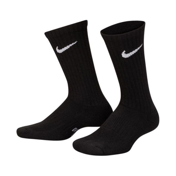 Vaikiškos kojinės Nike Everyday Cush Crew, 6 poros, juodos
