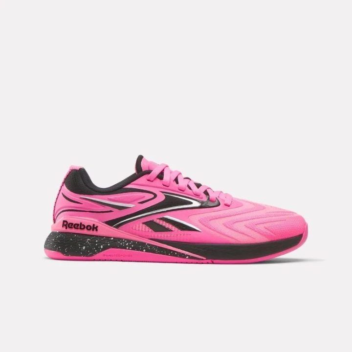 Moteriški sportbačiai Reebok Nano X5 Edge, rožiniai ir balti