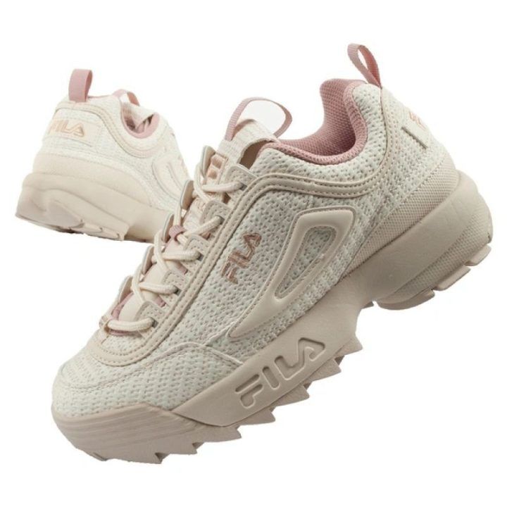 Moteriški sportbačiai su storu padu Fila Disruptor, smėlio