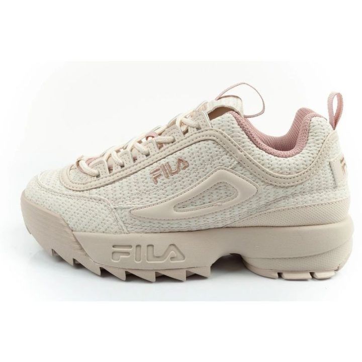 Moteriški sportbačiai su storu padu Fila Disruptor, smėlio