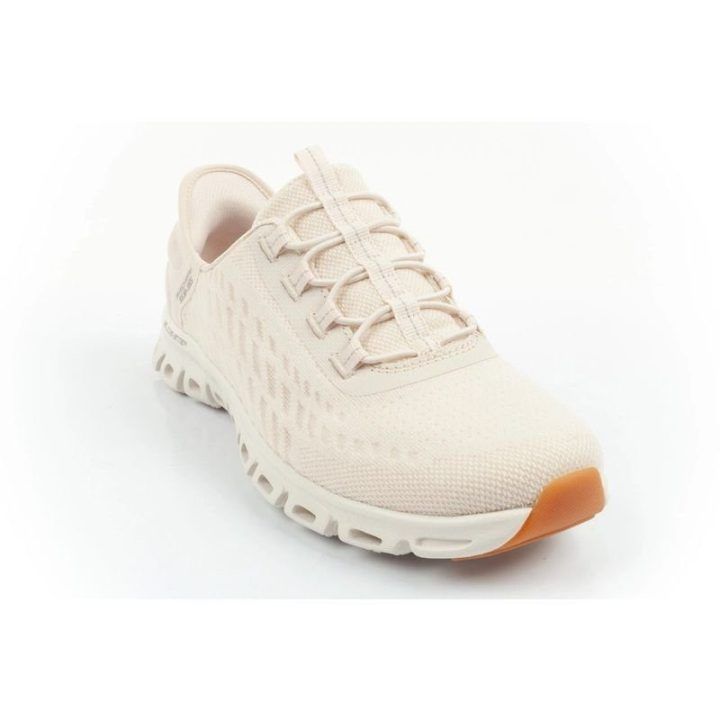 Moteriški įspiriami sportbačiai Skechers Glide-Step, ekru