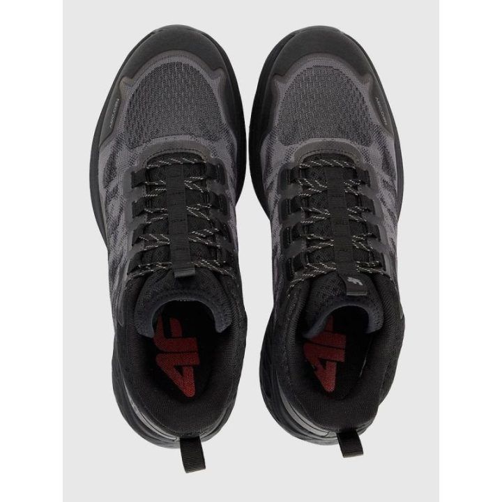 Vyriški žygio batai aukštu auliuku 4F Original Trail Mid, juodi