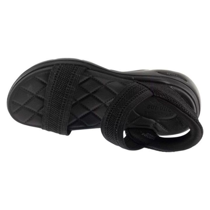 Moteriškos įspiriamos basutės Skechers GO Walk Arch Fit 2.0, juodos